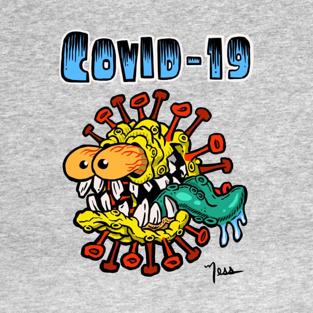 Covid - 19 by NESSHEAD